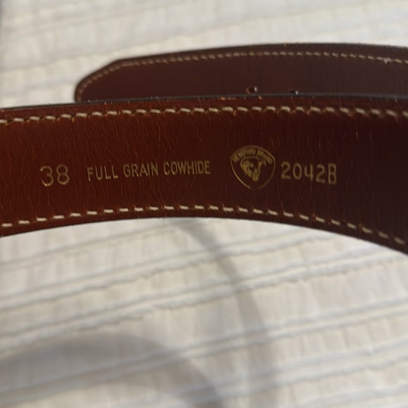 Leather belt - Picture 3 of 4